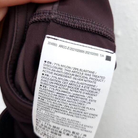 ARC'TERYX Nylon Blend Eggplant Leggings Base Layer Outdoor Pants - Picture 11 of 12